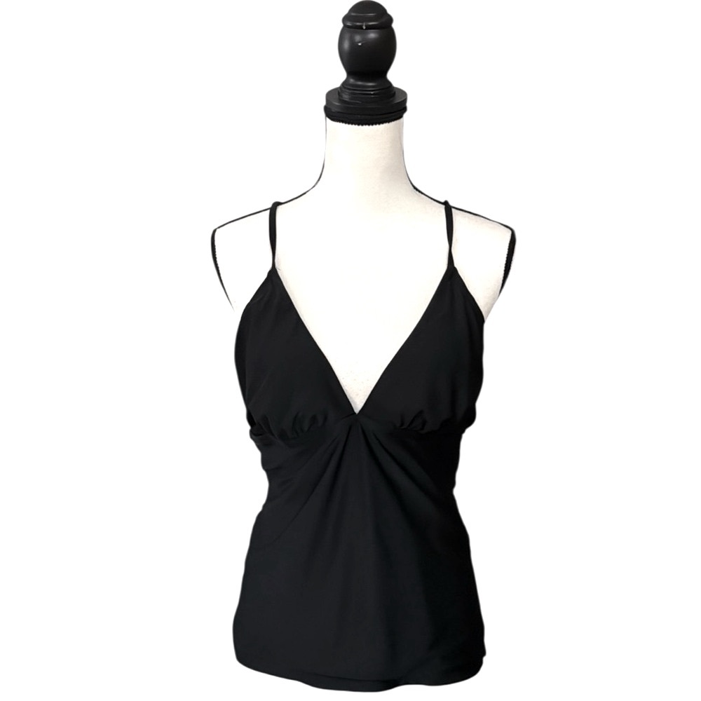 Elegant Black Women's Swim Top